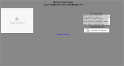 Desktop Screenshot of mcleague1196.org